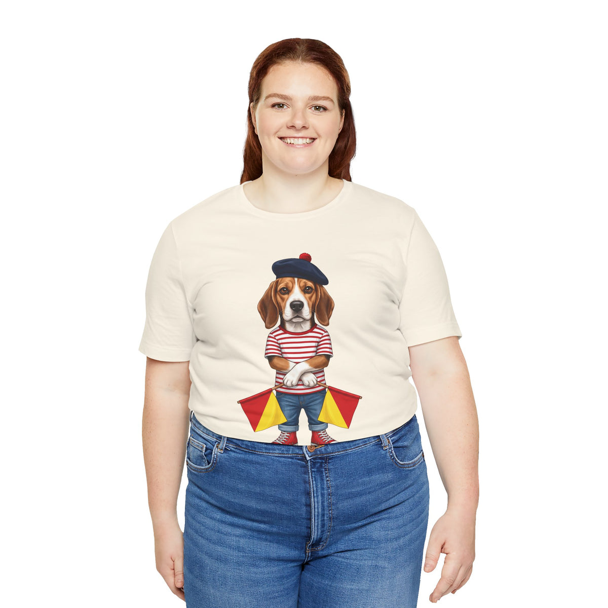 The "End of Message" Beagle Tee | Wild Follies: Dispatches from Australia