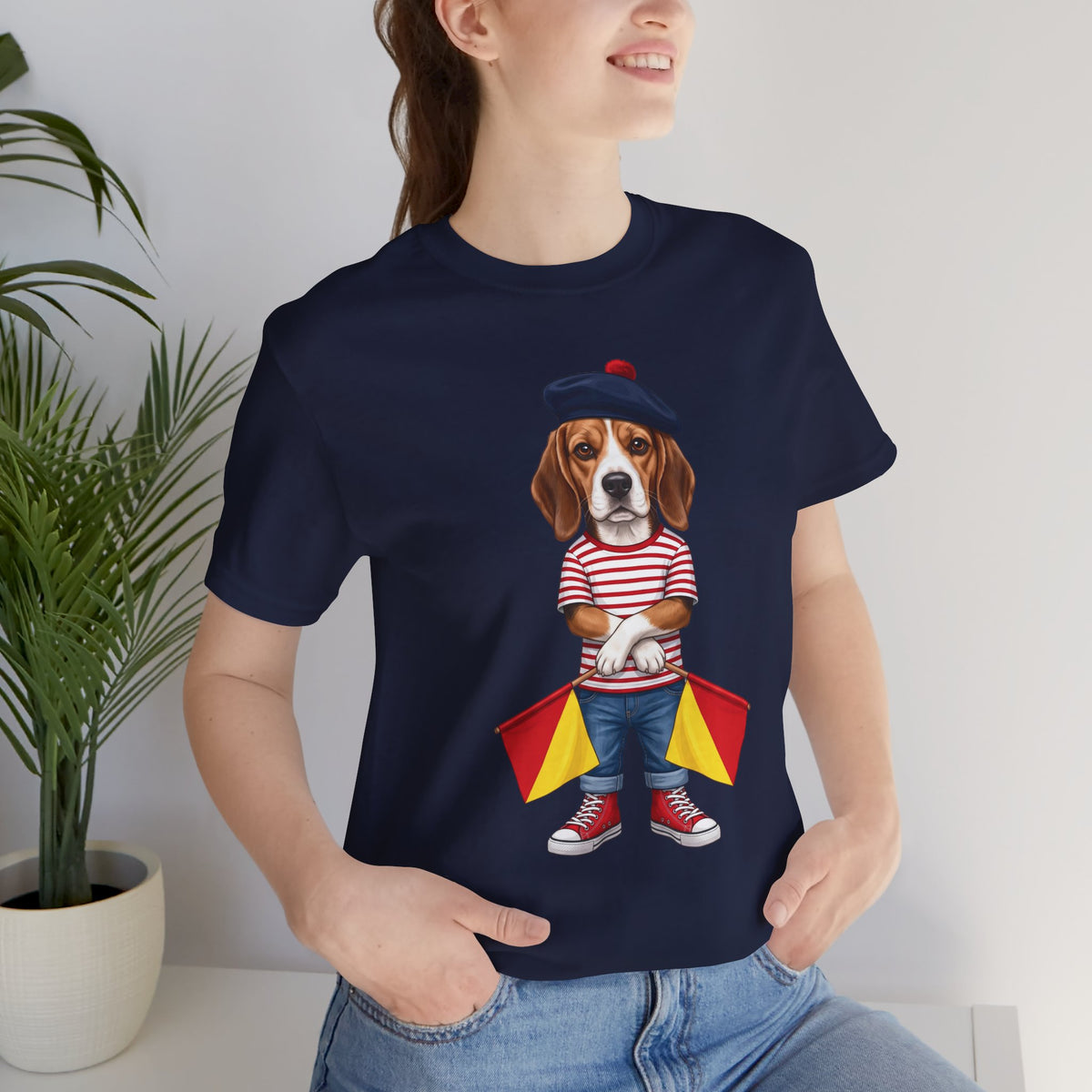 The "End of Message" Beagle Tee | Wild Follies: Dispatches from Australia