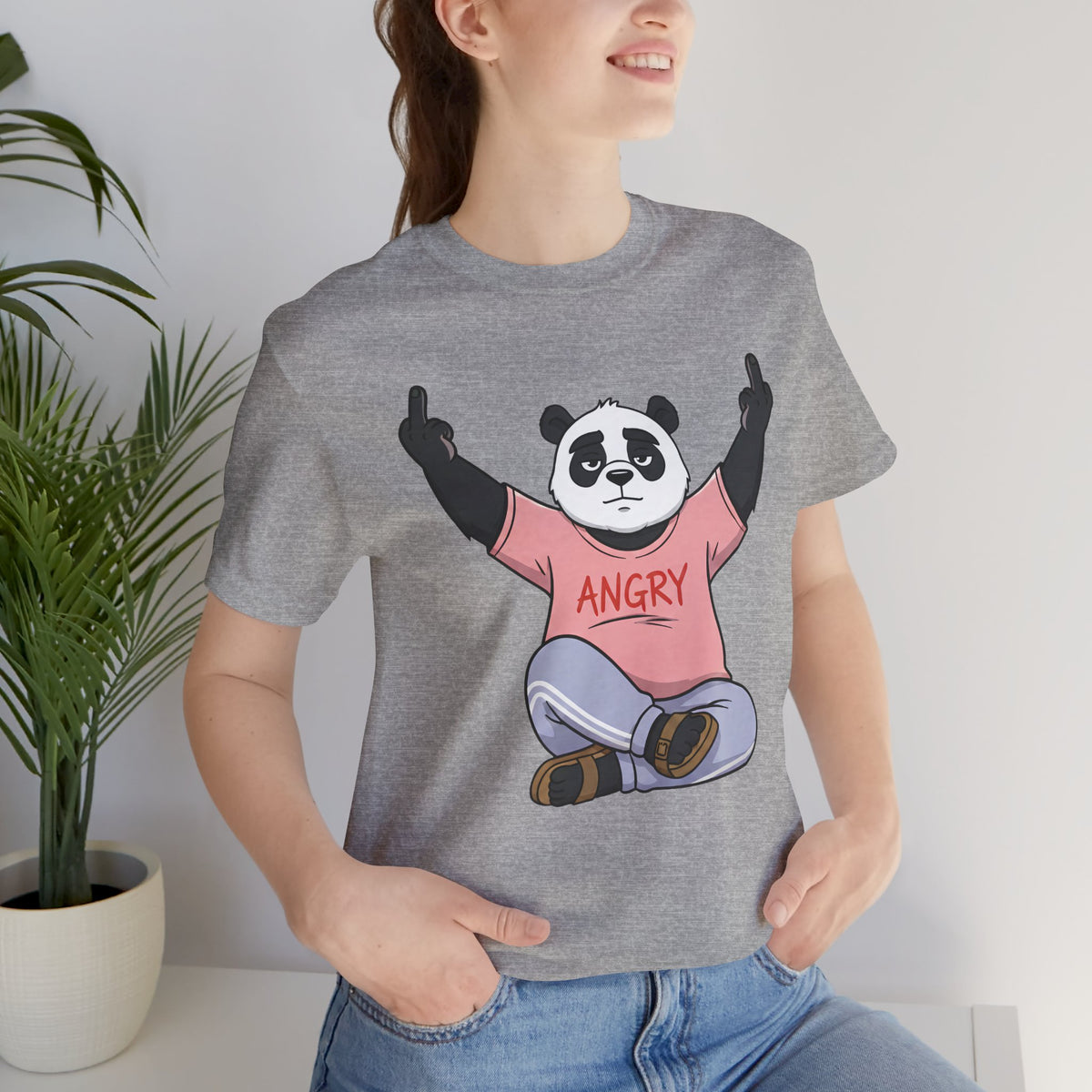 Angry Panda: Unapologetic Rage Graphic Tee