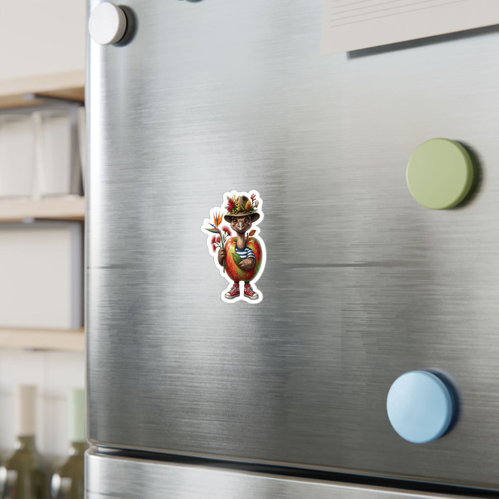She’ll Be Apples - Aussie Emu Kiss-Cut Vinyl Sticker