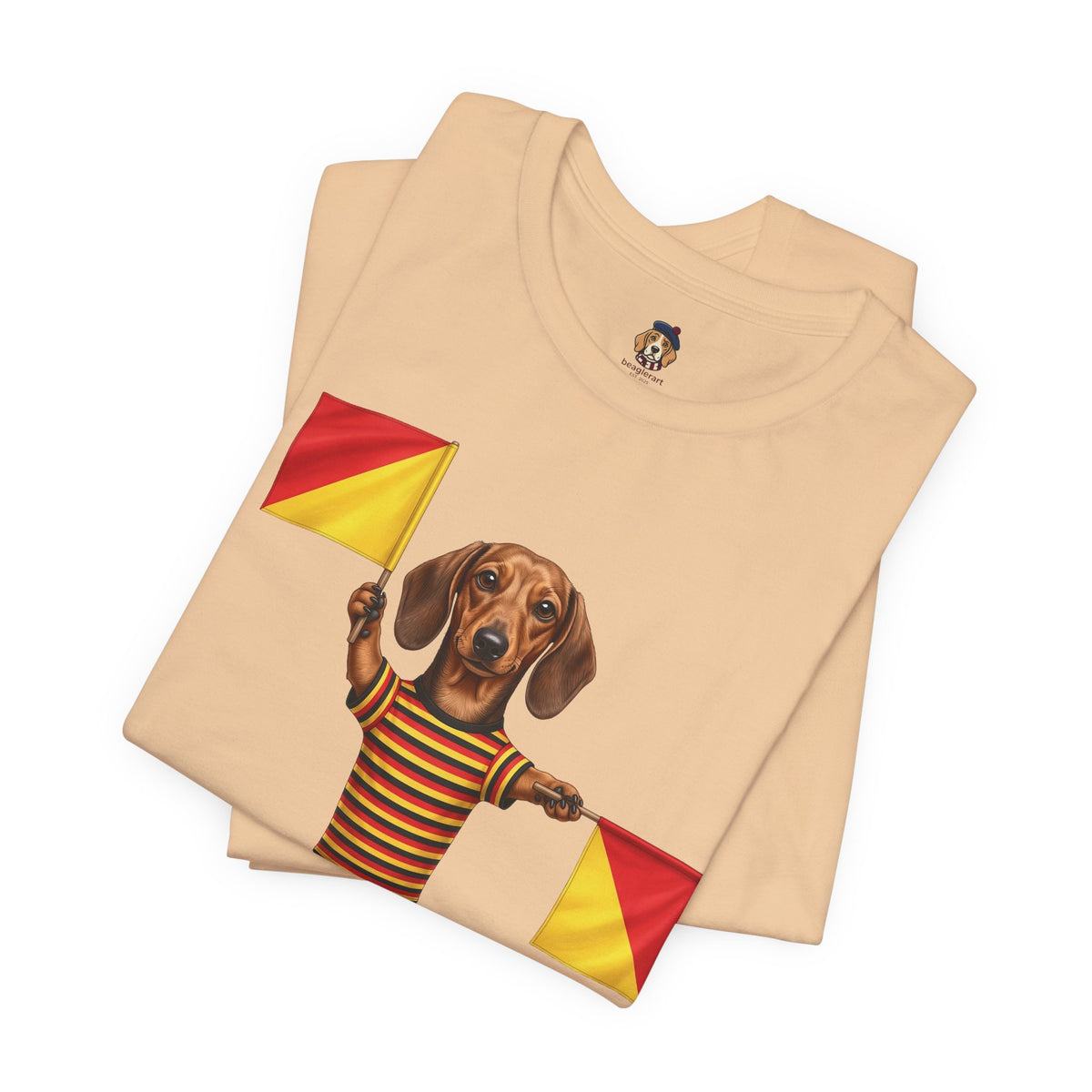 Letter J Dachshund Graphic Unisex Tee – Dispatches from Australia Collection