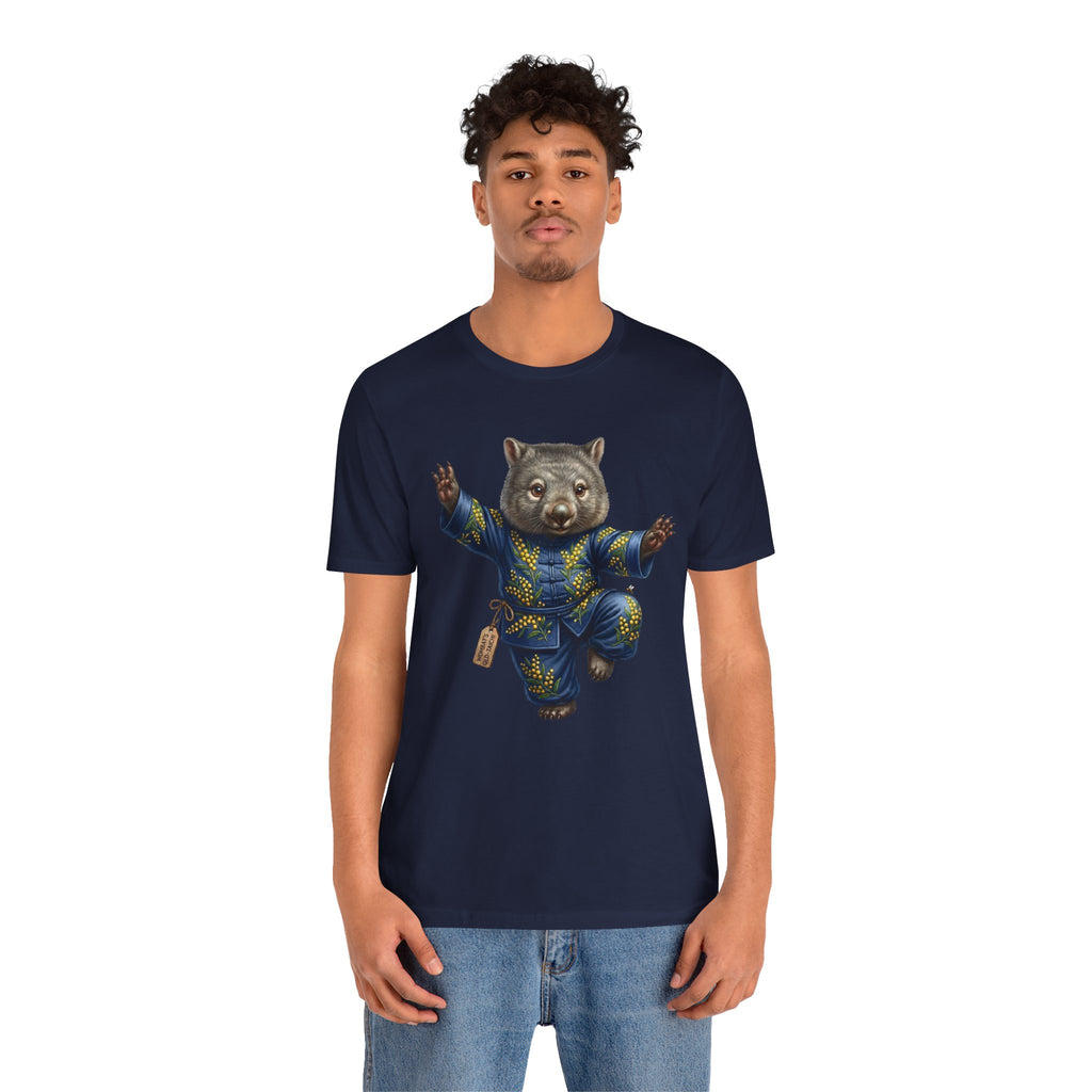 The Zen Wombat: Tai Chi Master T-Shirt