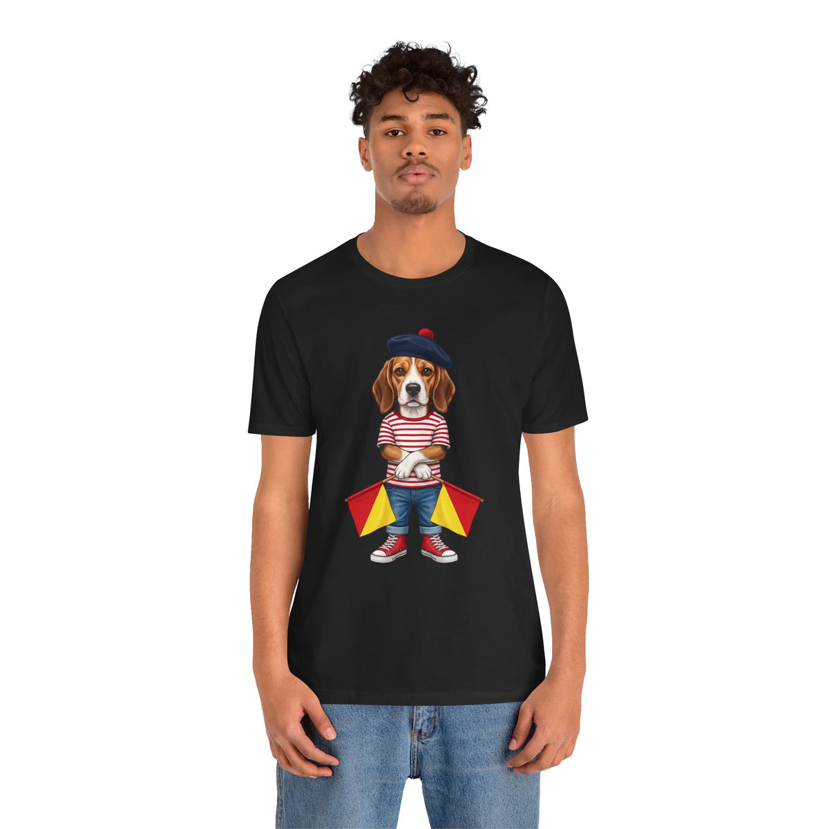 The "End of Message" Beagle Tee | Wild Follies: Dispatches from Australia