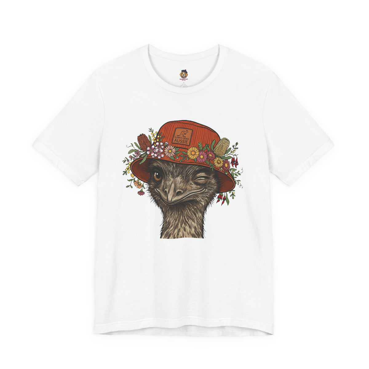 "Bloomin' Gorgeous" Australian Emu Tee