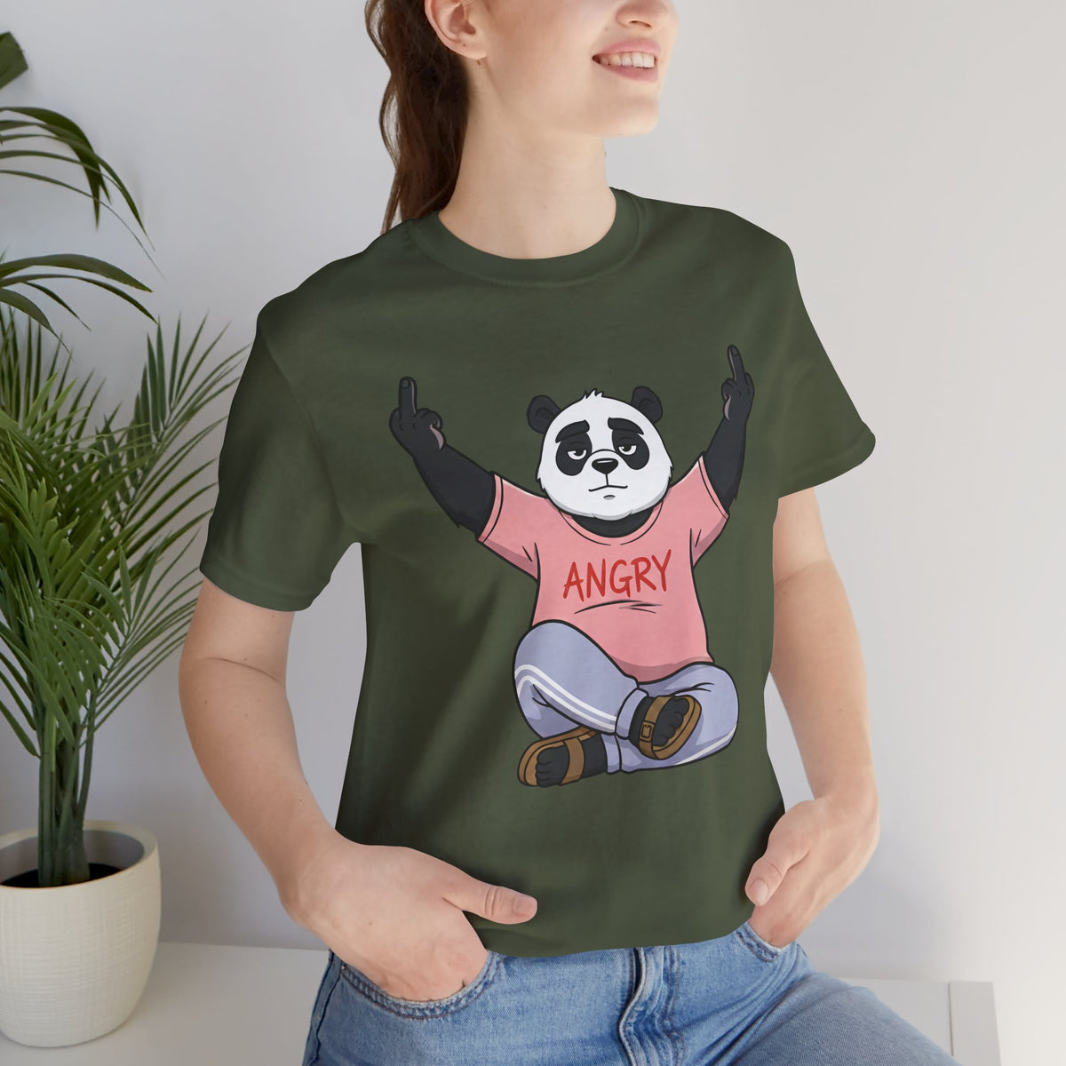 Angry Panda: Unapologetic Rage Graphic Tee
