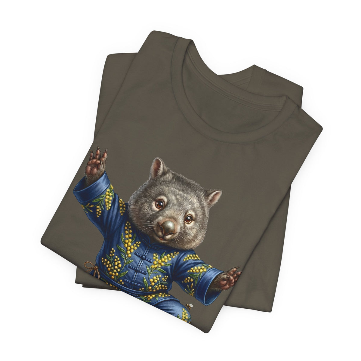 The Zen Wombat: Tai Chi Master T-Shirt