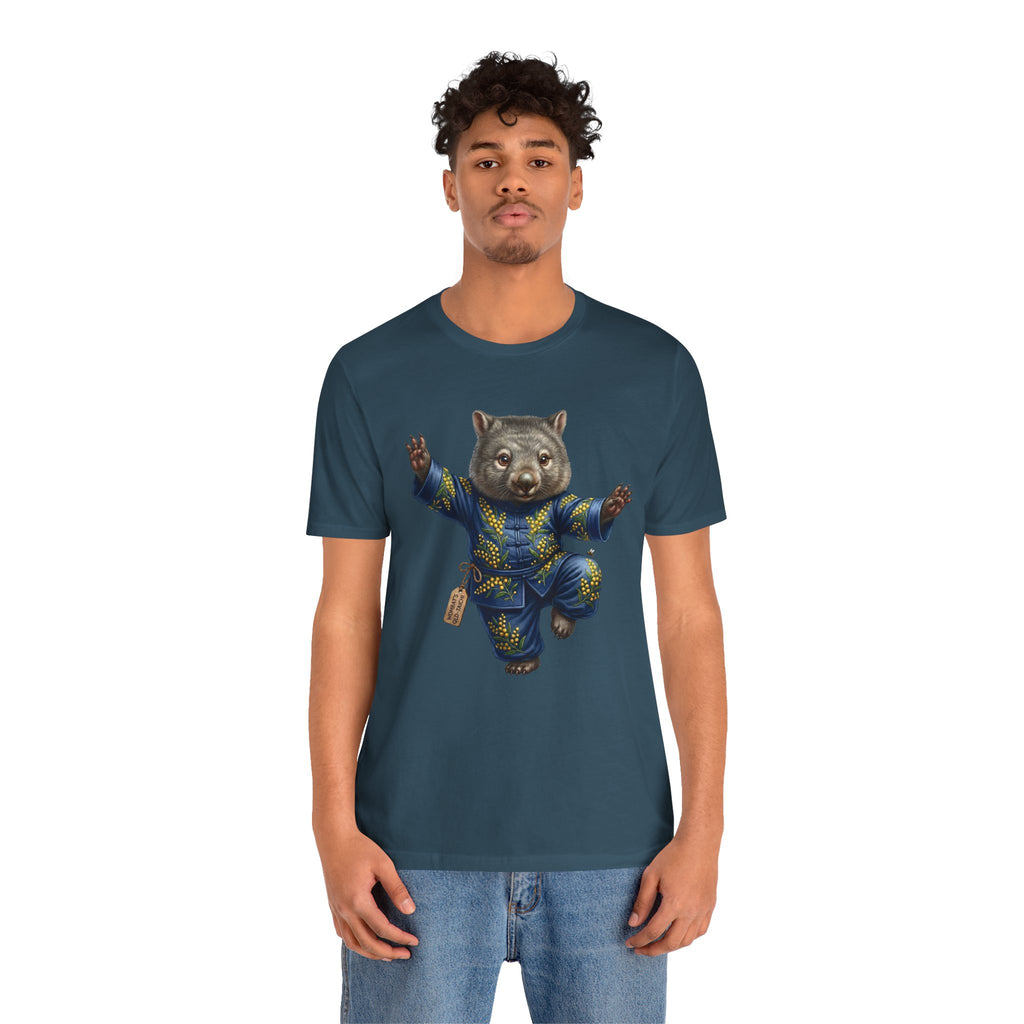 The Zen Wombat: Tai Chi Master T-Shirt