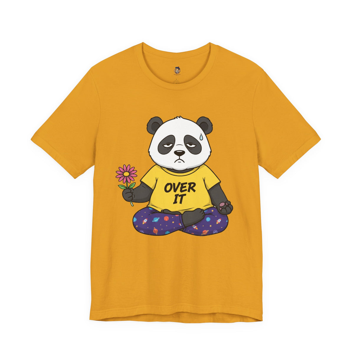 Over It Panda Tee — T‑Shirt for Women Who Need a Break