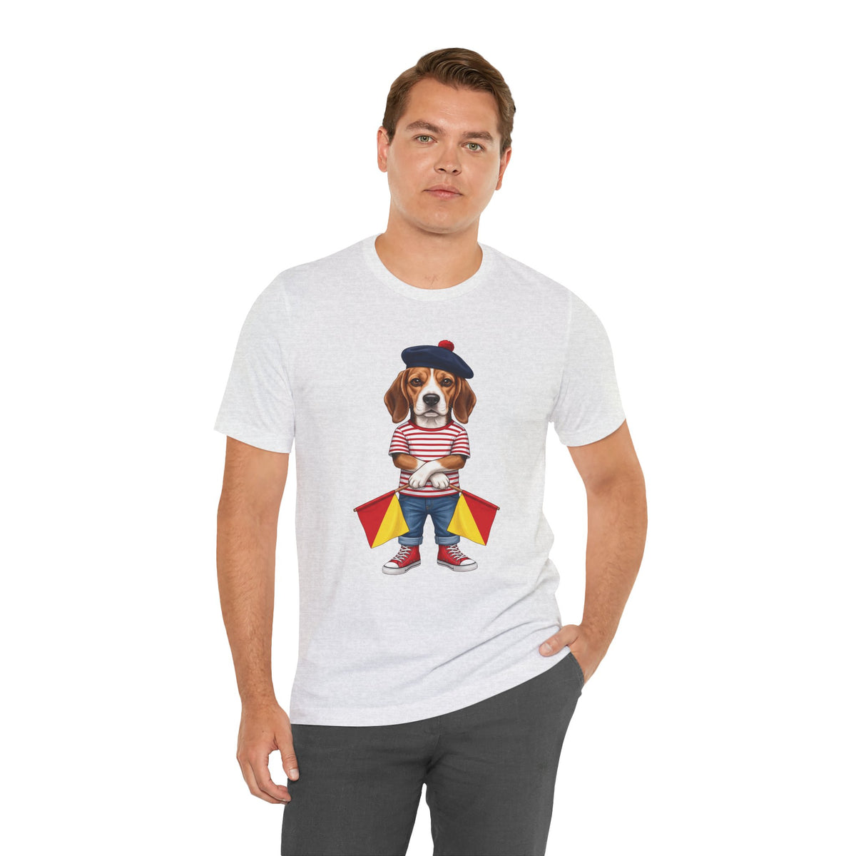 The "End of Message" Beagle Tee | Wild Follies: Dispatches from Australia