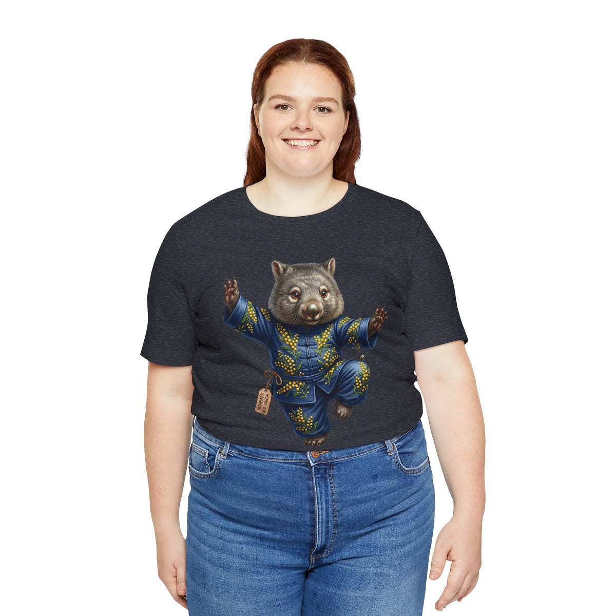 The Zen Wombat: Tai Chi Master T-Shirt