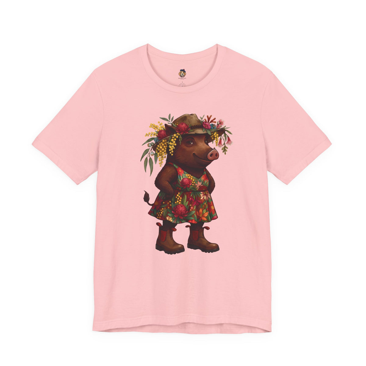 The Bush Pig: Unapologetically Wild Tee