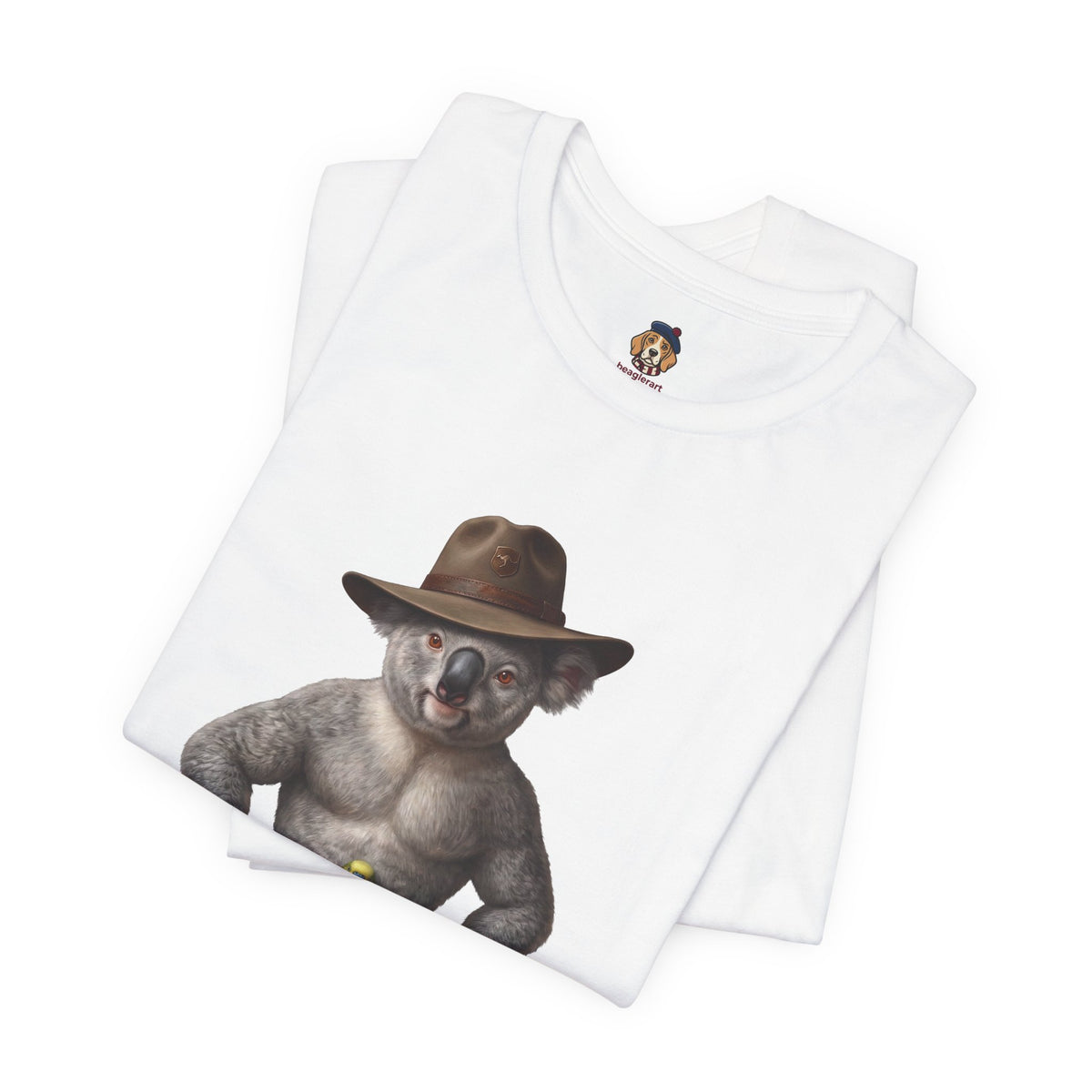 The Budgie Smuggler Koala Graphic Tee: Funny Aussie Slang Apparel